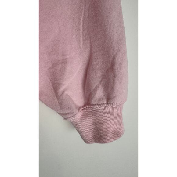 MCCC Sportswear Vintage Christmas Tree Sweatshirt Pink Embroidered Womens Large - Picture 4 of 8